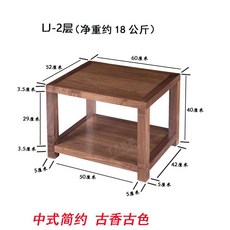 원목 오디오장식장 오디오장 거실장 오디오랙 거실 선반 오디오, LJ-2층 - 원목오디오장