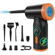 무선 에어건 / 진공청소기 2in1 100000RPM usb충전식 7600mAh, CF-02