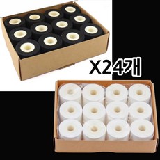 실링기잉크 (1박스-24개/특가//블랙/화이트/선택구매) 36X16mm 실링기잉크 자동실링기잉크 잉크리필 탁상형밴드실러전용 날인기잉크 인자기잉크 원형고체잉크 씰링기잉크, 잉크(1박스-24개)/블랙