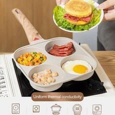 홀 계란 밀렵꾼 붙지 집에서붕어빵만들기 주방 붕어빵틀인덕션 프라 4 팬케이크 두꺼운, WHITE, 1개