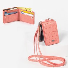  본아띠 METIS 천연소가죽 크로커다일 악어 지갑 갤럭시 Z플립5 케이스 