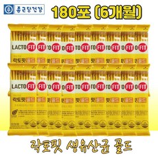 종근당건강 락토핏 생 유산균 골드 가족 유산균 신바이오틱스 180포 추가사은품, 1개, 1통