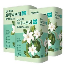 모나리자 보타닉포레 블라썸 부케향 3겹 27M 30+30롤(추가 30롤) 총 90롤 먼지없는 부드러운 두루마리 휴지 화장지 561366, 총90롤, 총90롤/One Size