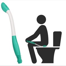 임산부 노인 장애인 대변 보조용품 편리 엉덩이 닦기스틱, 1개