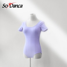 해외상품 발레복 So Danca 어린이 댄스 연습 블랙 반팔 점프-32766