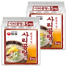 농심 사리곰탕면 봉지, 10개 10개