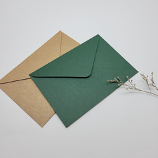 로얄그린 녹색 165x115 딥그린 고급 답례 청첩장 셀프 초대장 엽서 봉투, 로얄그린 50매