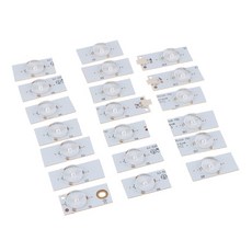 FWT 32-65 인치 LED TV 백라이트에 대한 20 조각 6V SMD 램프 비즈, 1개, 하얀