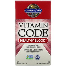 가든오브라이프 비타민코드 Healthy Blood 60 캡슐, 60캡슐