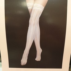 에블린 세로 레이스 가터 스타킹 아이보리 뉴코아 인천