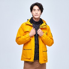 패딩 트리밍 공동구매업체 남성 등산복 탈부착 점퍼 여방풍방우