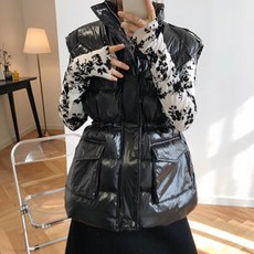 쥬베스 여성 다운 조끼