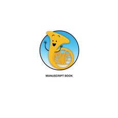 Brass in Color Notebooks: Manuscript French Horn Blue Paperback, Brass in Color, LLC