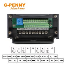 HUANYANG 스핀들 모터 속도 제어 가변 주파수 드라이브 3 상 출력 1.5KW 110V 0-400Hz, 02 110v 1.5kw, 01 CHINA, 1개