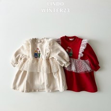 유아동 노엘프릴원피스 유아 아동 키즈 여아 나들이룩 등원룩 패션 크리스마스 치마