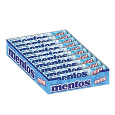 German Mentos 유럽산 독일 멘토스 민트 1.32온스 팩 20개 Mint From Europe 1.32oz Pack of 20, 단일상품