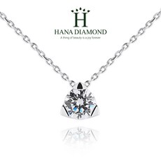 5부다이아몬드목걸이 현대 우신 GIA - 시엘 HNDN05725