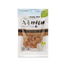 강쥐 성장기 칼슘풍부 녹용 명태 간식 스틱 건강식, 100g, 1개 - 강아지성장기칼슘