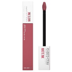 로레알 MAYBELLINE NEW YORK 메이블린 뉴욕 메이블린 슈퍼 스테이 매트 잉크 175 핑크 계열 누드한 코랄 핑크 립틴트, 단일, 1개