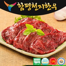 함평천지한우 무항생제 1 한우 국거리 600g, 미절단, 상세설명 참조
