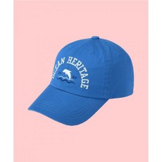 [100%정품] 돌핀웨이브어패럴 오션 헤리티지 돌고래 모자 캡모자 볼캡 야구모자 블루