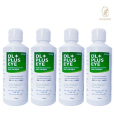 렌즈닦이소녀 디엘플러스아이 하드렌즈 드림렌즈 보존액, 150ml, 4개 - 메디루엘