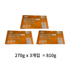 [1박스당 3개월분] GNM 메가 비타민C 3000, 810g, 2개