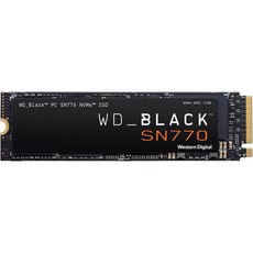 WD_BLACK 1TB SN770 NVMe 내장 게이밍 SSD 솔리드 스테이트 드라이브, 상세페이지 참고