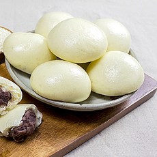 강원도 원주 수제 쌀 찐빵 호빵 팥 앙금 1박스 팥빵(20개 1.4kg), 상세페이지 참조