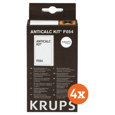 Krups 크룹스 석회질 제거제 Anticalc Kit F054 4개