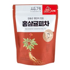 쌍계명차 김동곤 명인이 만든 홍삼귤피차, 1.5g, 20개입, 1개