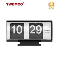 [TWEMCO] QT-30T 트웸코 플립시계 (건전지포함) 탁상시계