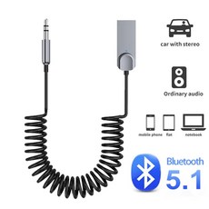 무선 블루투스 Aux 어댑터 USB 3.5mm 잭 자동차 오디오 Aux 블루투스 5.1 핸즈프리 키트 자동차 수신기 BT 송신기, 2.T03 Bluetooth 5.0 - javs