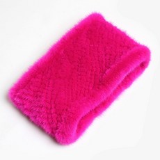 천연모피넥워머