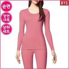 BYC 여성 40수 양면 내복 상하세트 BYT6656