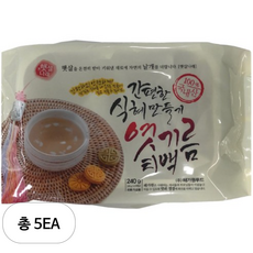 햇살나래 간편한 식혜 만들기 엿기름 티백, 240g, 5개