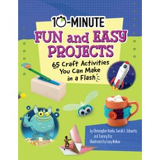 10-Minute Fun and Easy Projects: 65 Craft Activities You Can Make in a Flash Hardcover, Capstone Press, English, 9781663934147
