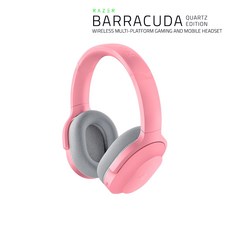 레이저코리아 바라쿠다 쿼츠 Barracuda Quartz 무선 게이밍 헤드셋, RZ04-03790300-R3M1/핑크