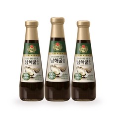 (한정)코스트코 백설 남해굴소스 350g X 3, 3개