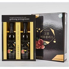 고흥석류 석류플러스(375ml*2병), 2개, 375ml