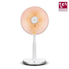 [지군코리아] ELECTRO-G 16인치 스탠드형 카본 전기히터 EGH-CH200S [화이트], 1개