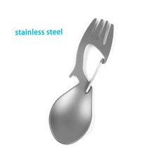 스테인레스 스틸 / 티타늄 스푼용 배낭 하이킹 캠핀용 병따개