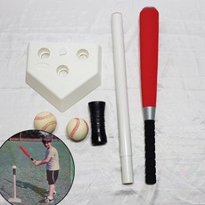 소프트폼 볼 배트 세트 티볼 소프트볼 야구방망이
