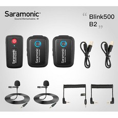 사라모닉 Blink500 B1 B2 B3 B4 B5 B6 2채널 무선 마이크, Blink500 B2