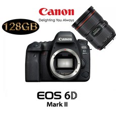 캐논 EOS 6D Mark Il BODY + 렌즈구성 풀패키지 PACKAGE, EF24-70 F2.8L II USM+128GB+필름
