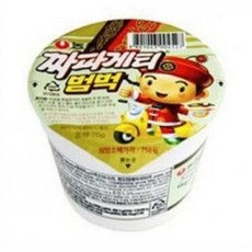 농심 짜파게티 범벅 미니 컵라면 70g, 12개