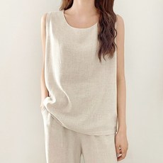 에스플린 민소매린넨 블라우스 S3BBL017A