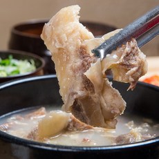 의령 한우산 진 도가니탕 도가니수육 쫄깃스지 스지탕 국밥 곰국 꼬리곰탕 곰탕 즉석국, 800gX4팩, 800g, 4개