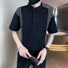 여름남스트라이프패치캐주얼멀티멋쟁이B317-PL313-P53