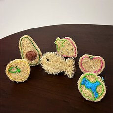 오하우 친환경 천연수세미 만들기 키트 DIY 교육용 동영상제공